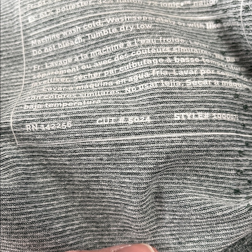 Figs green/Gray Women's Long Sleeve Top - Picture 4 of 4